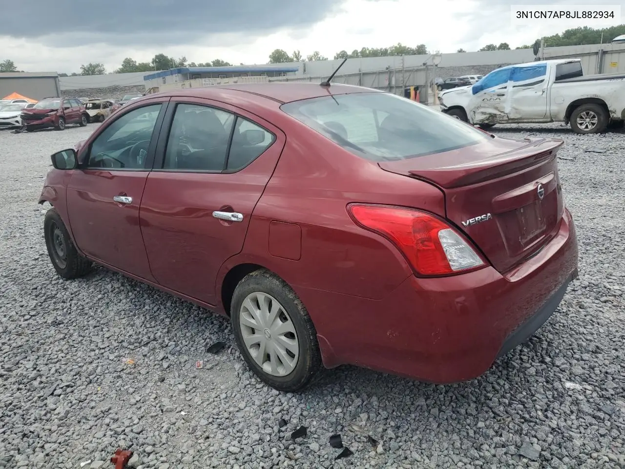 2018 Nissan Versa S VIN: 3N1CN7AP8JL882934 Lot: 63318935