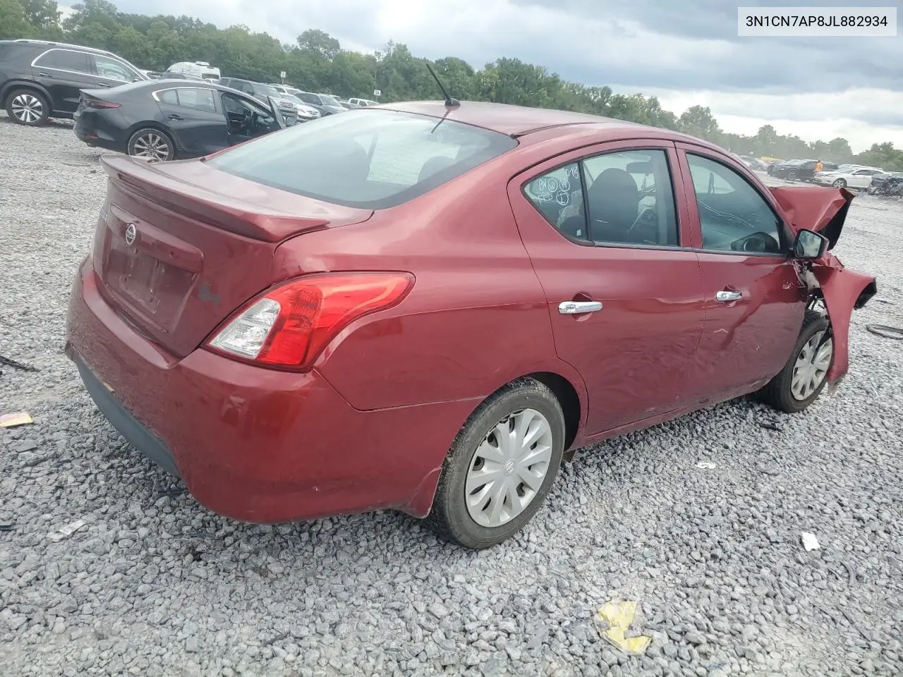 2018 Nissan Versa S VIN: 3N1CN7AP8JL882934 Lot: 63318935
