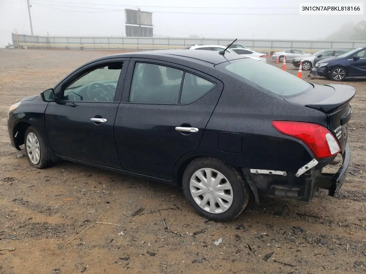 2019 Nissan Versa S VIN: 3N1CN7AP8KL818166 Lot: 56976145