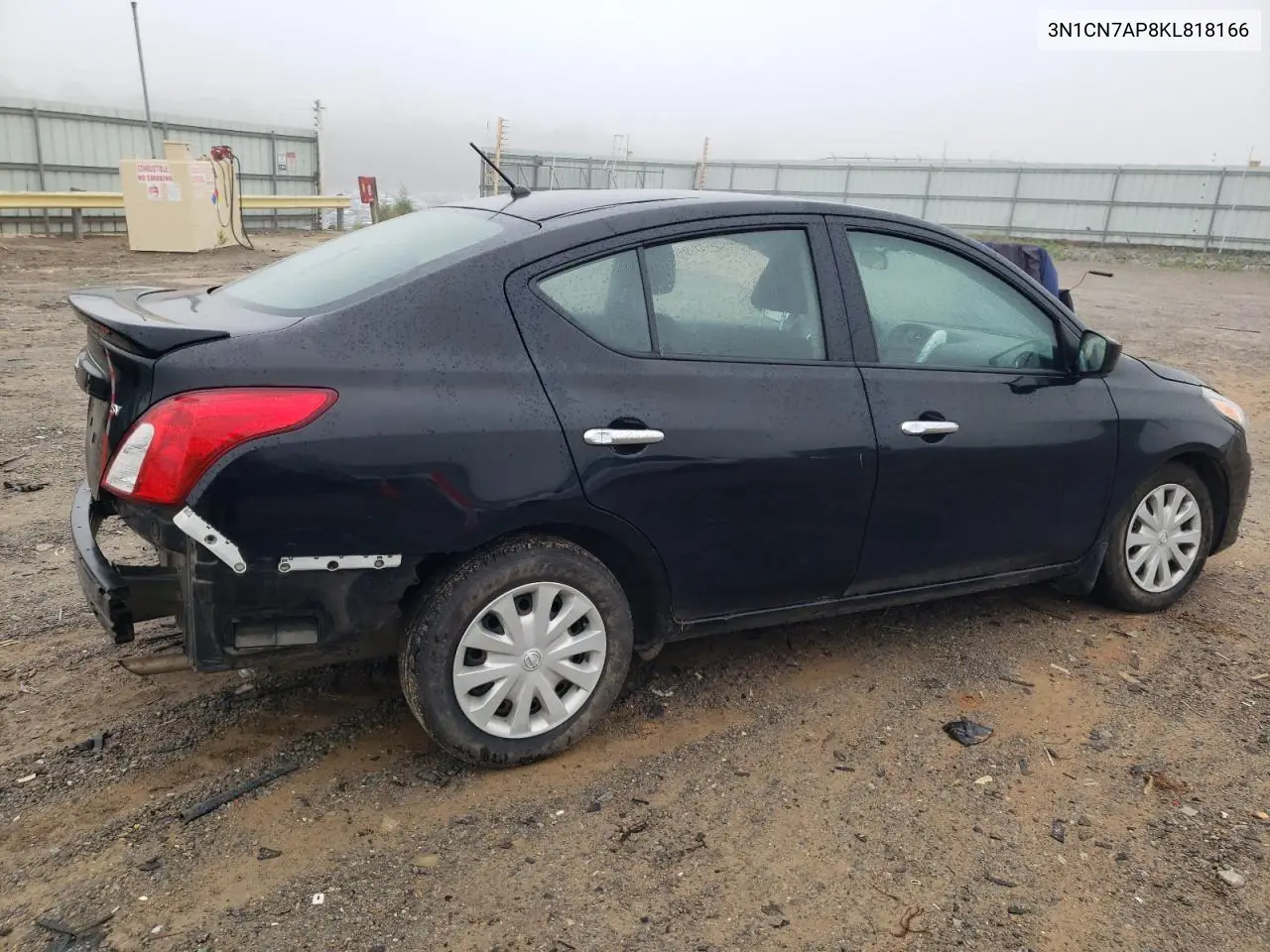 2019 Nissan Versa S VIN: 3N1CN7AP8KL818166 Lot: 56976145