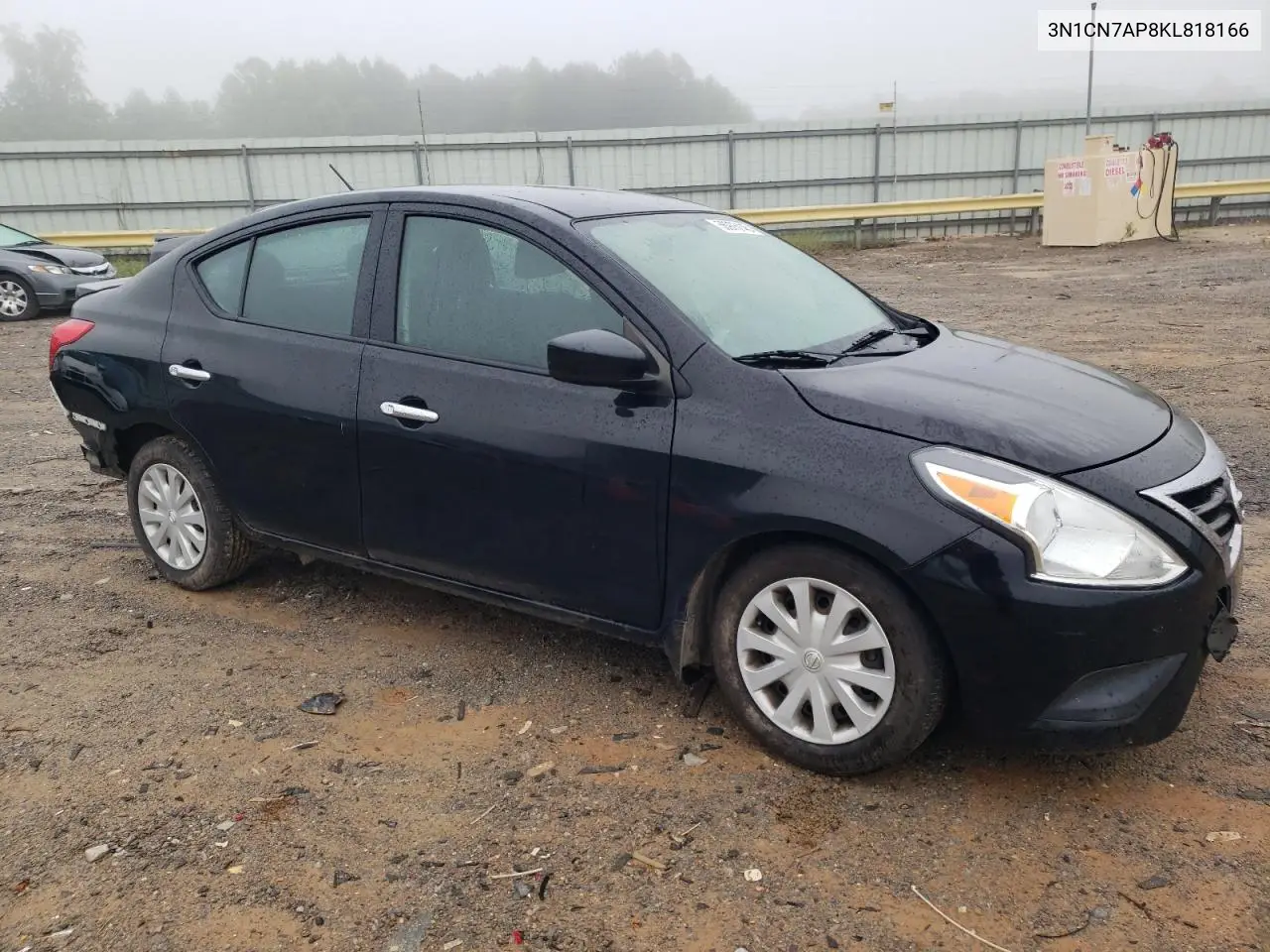 2019 Nissan Versa S VIN: 3N1CN7AP8KL818166 Lot: 56976145