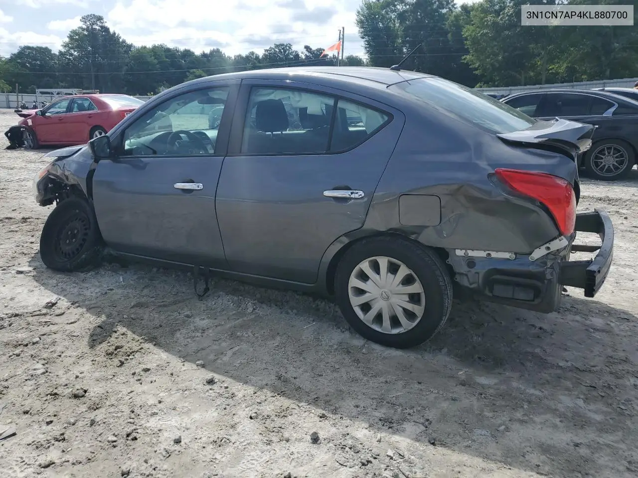 2019 Nissan Versa S VIN: 3N1CN7AP4KL880700 Lot: 57268645
