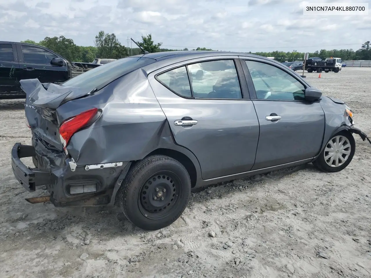 2019 Nissan Versa S VIN: 3N1CN7AP4KL880700 Lot: 57268645
