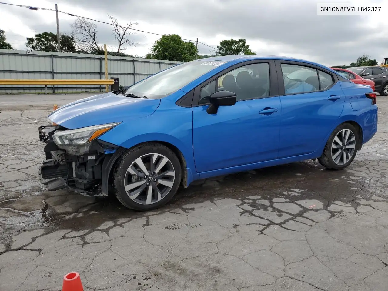 2020 Nissan Versa Sr VIN: 3N1CN8FV7LL842327 Lot: 56520295