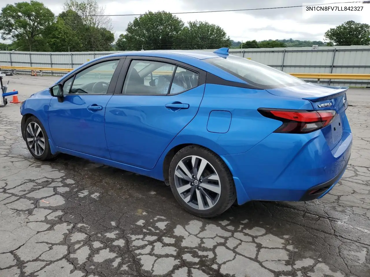 2020 Nissan Versa Sr VIN: 3N1CN8FV7LL842327 Lot: 56520295