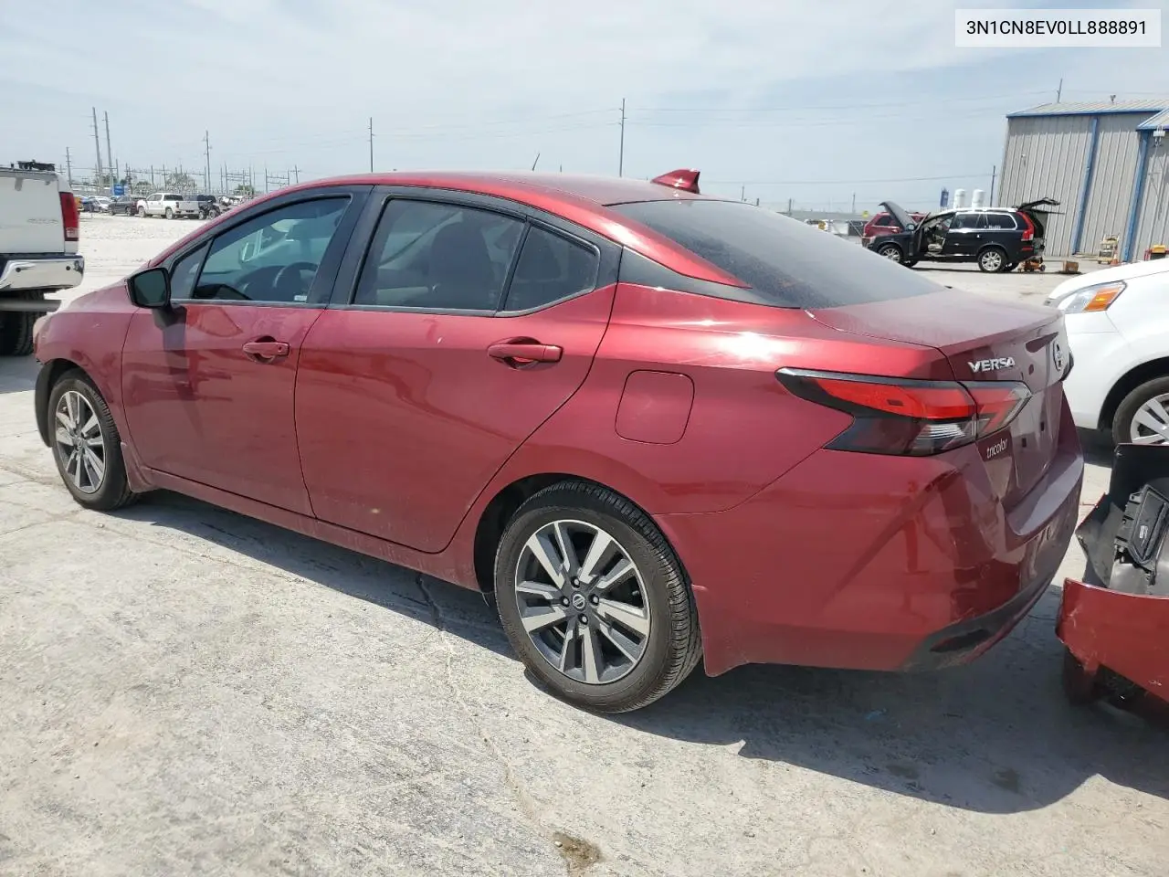 2020 Nissan Versa Sv VIN: 3N1CN8EV0LL888891 Lot: 56909685