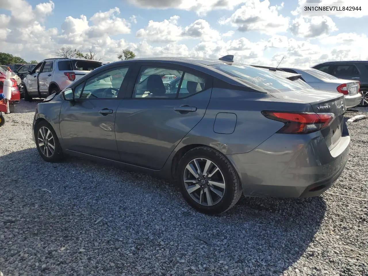2020 Nissan Versa Sv VIN: 3N1CN8EV7LL842944 Lot: 57096475