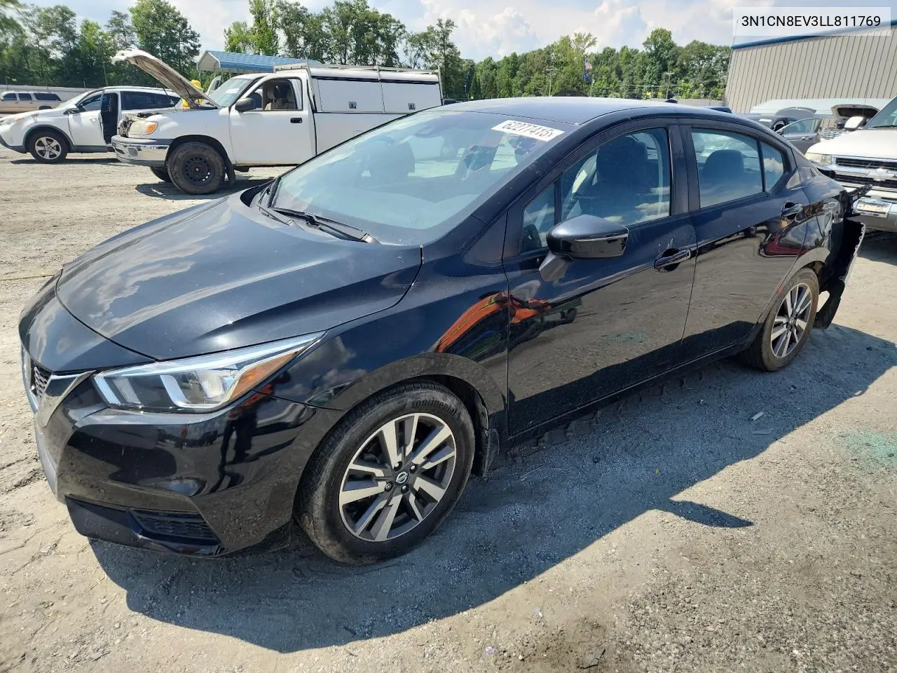 2020 Nissan Versa Sv VIN: 3N1CN8EV3LL811769 Lot: 62277415