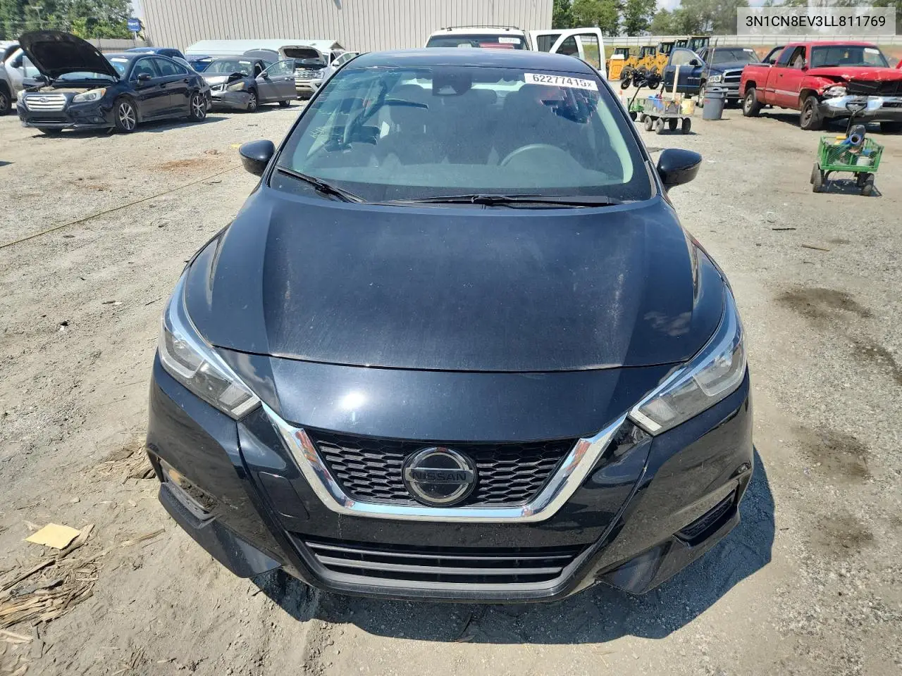 2020 Nissan Versa Sv VIN: 3N1CN8EV3LL811769 Lot: 62277415