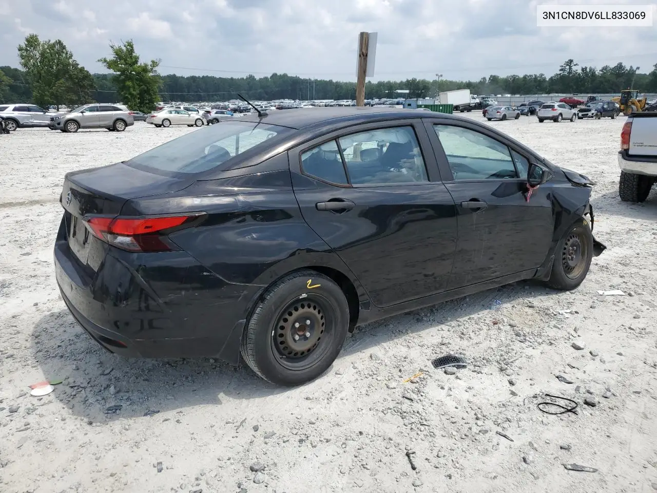 2020 Nissan Versa S VIN: 3N1CN8DV6LL833069 Lot: 62650735