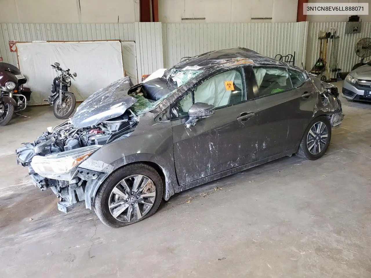 2020 Nissan Versa Sv VIN: 3N1CN8EV6LL888071 Lot: 62698355