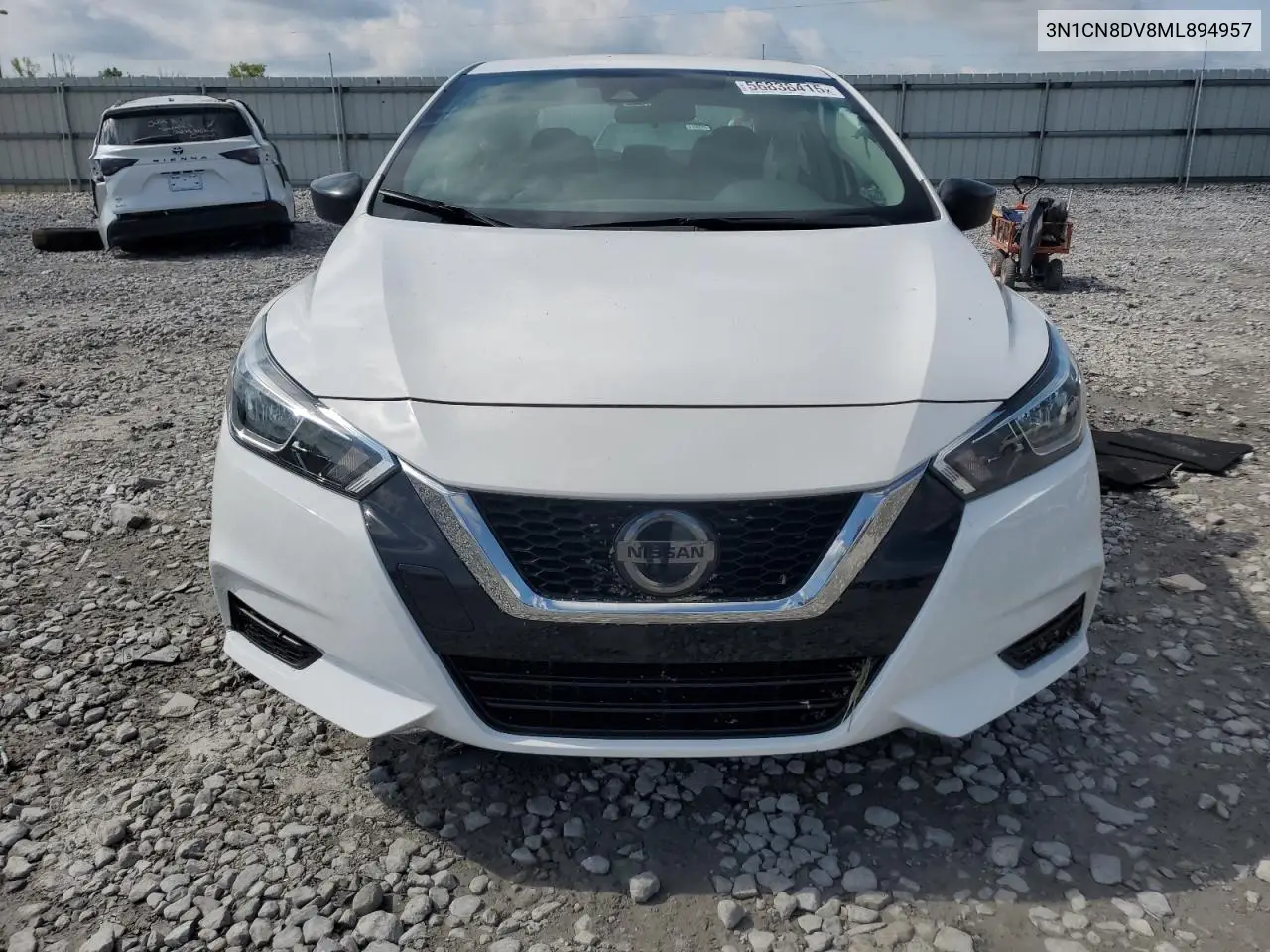2021 Nissan Versa S VIN: 3N1CN8DV8ML894957 Lot: 56838415