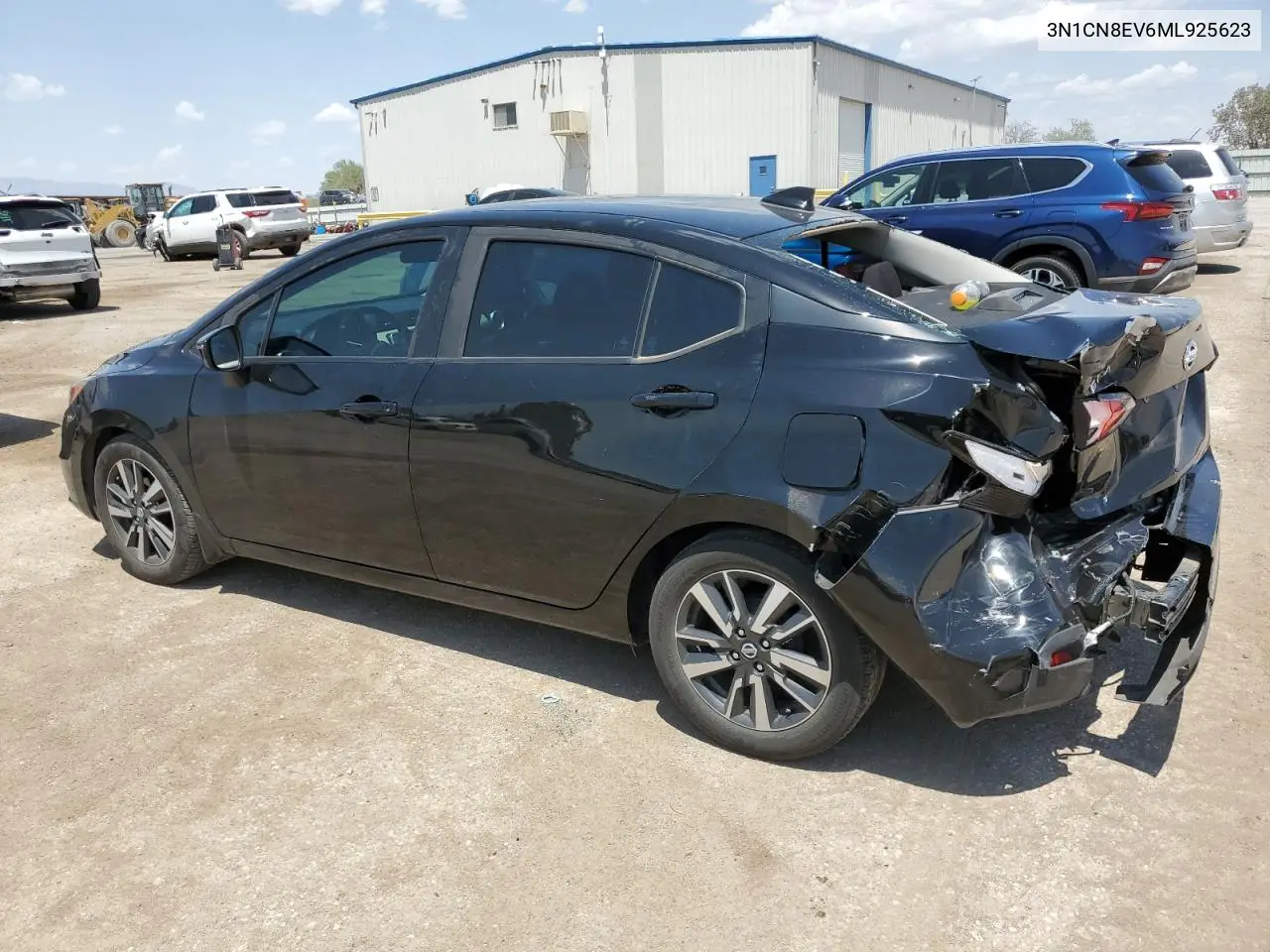 2021 Nissan Versa Sv VIN: 3N1CN8EV6ML925623 Lot: 62771195