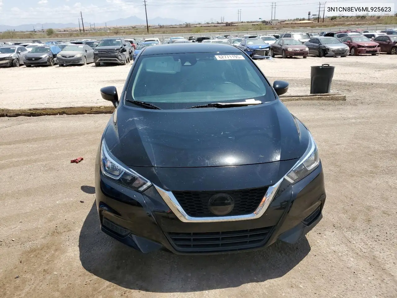 2021 Nissan Versa Sv VIN: 3N1CN8EV6ML925623 Lot: 62771195