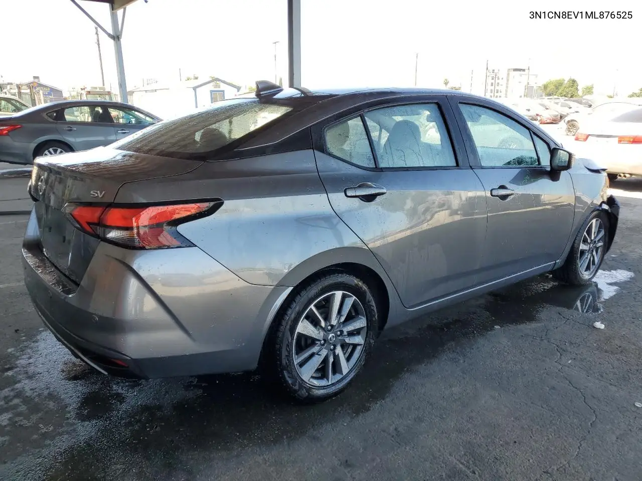 2021 Nissan Versa Sv VIN: 3N1CN8EV1ML876525 Lot: 62912025