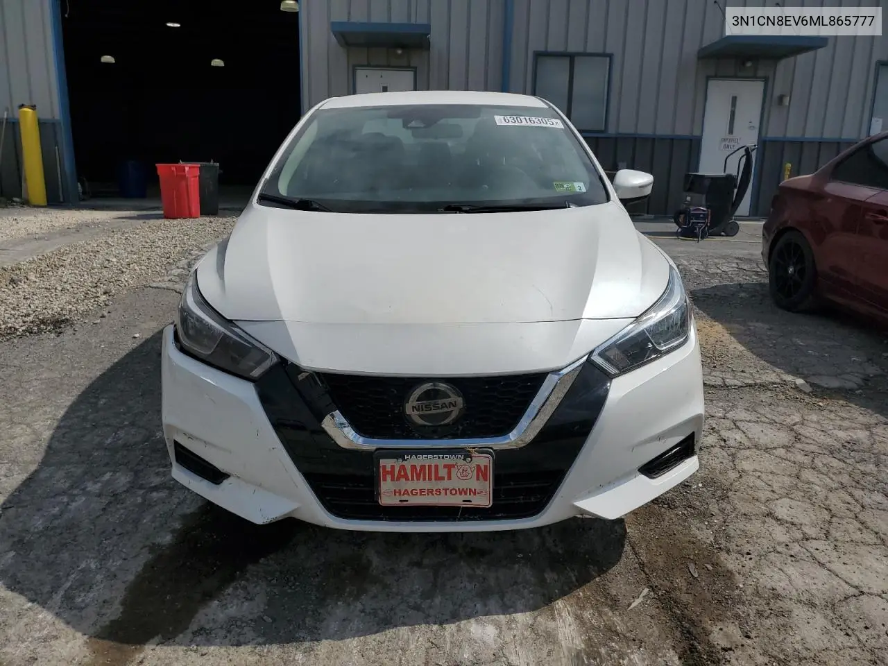 2021 Nissan Versa Sv VIN: 3N1CN8EV6ML865777 Lot: 63016305