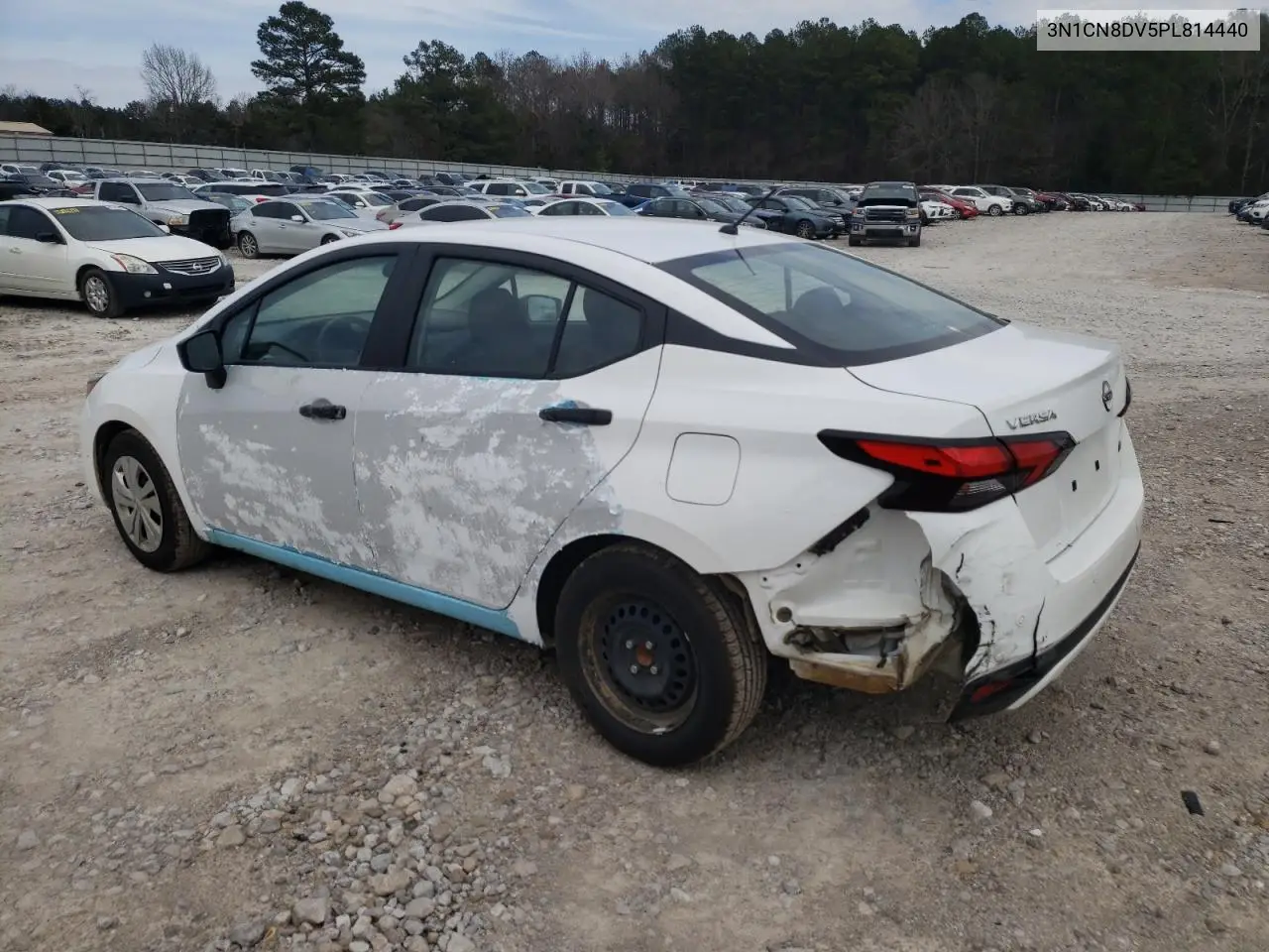 2023 Nissan Versa S VIN: 3N1CN8DV5PL814440 Lot: 46159635