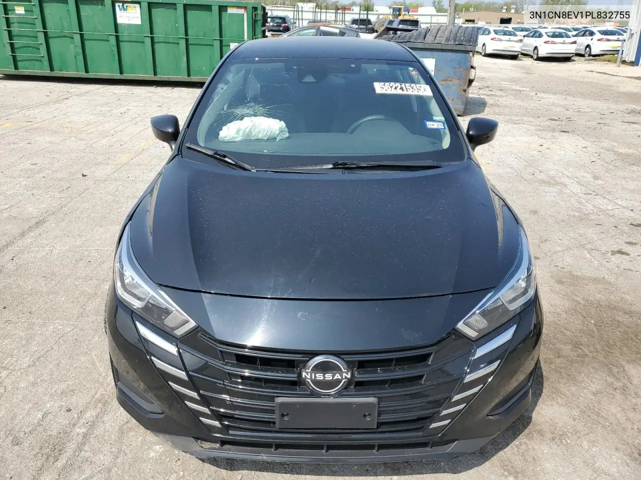 2023 Nissan Versa Sv VIN: 3N1CN8EV1PL832755 Lot: 56221535