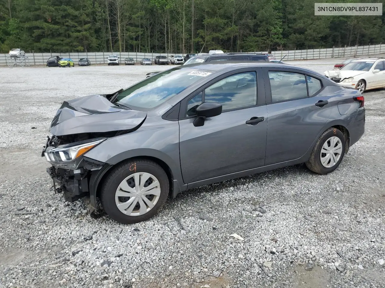 2023 Nissan Versa S VIN: 3N1CN8DV9PL837431 Lot: 56859715