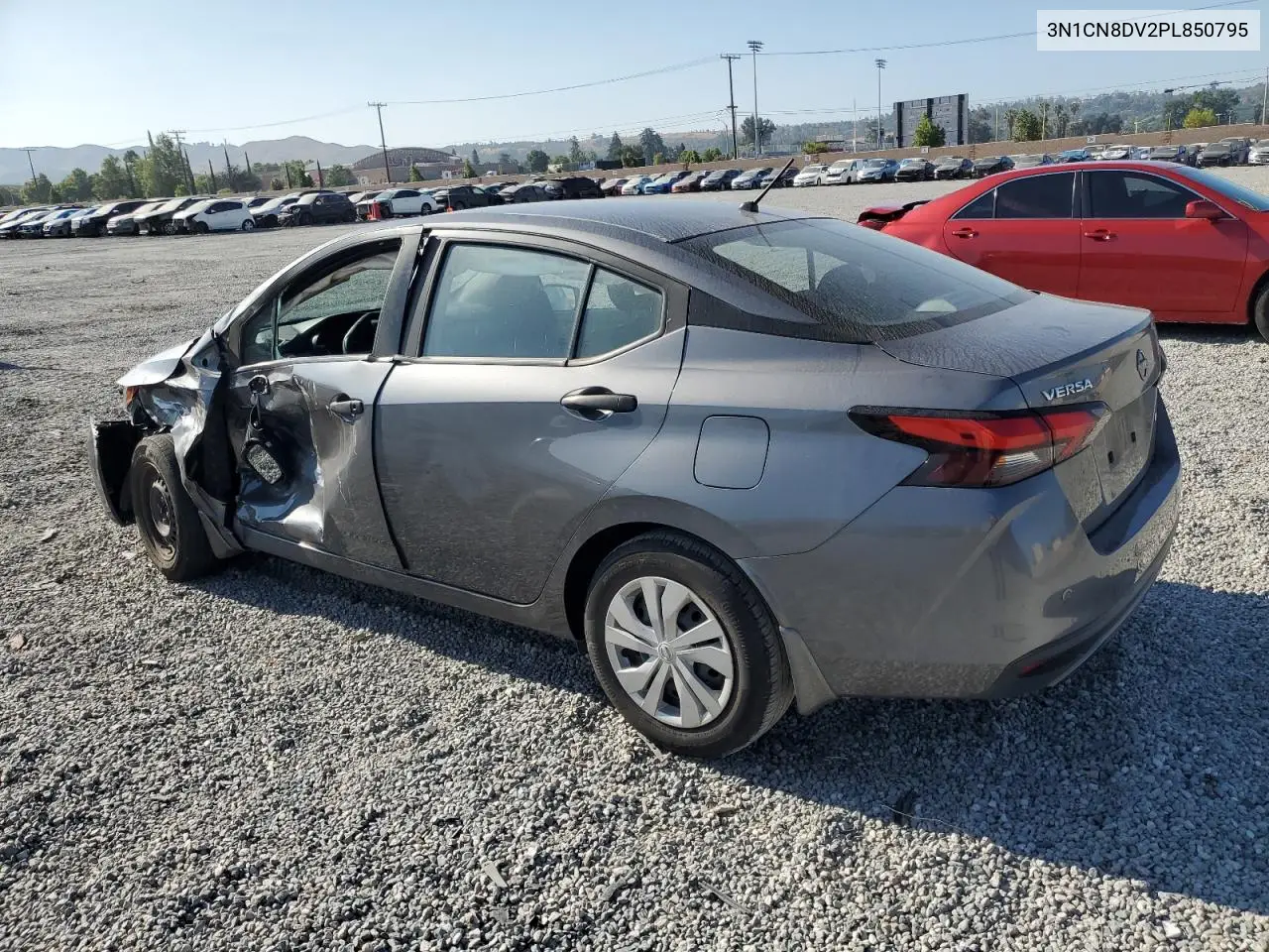 2023 Nissan Versa S VIN: 3N1CN8DV2PL850795 Lot: 62505595