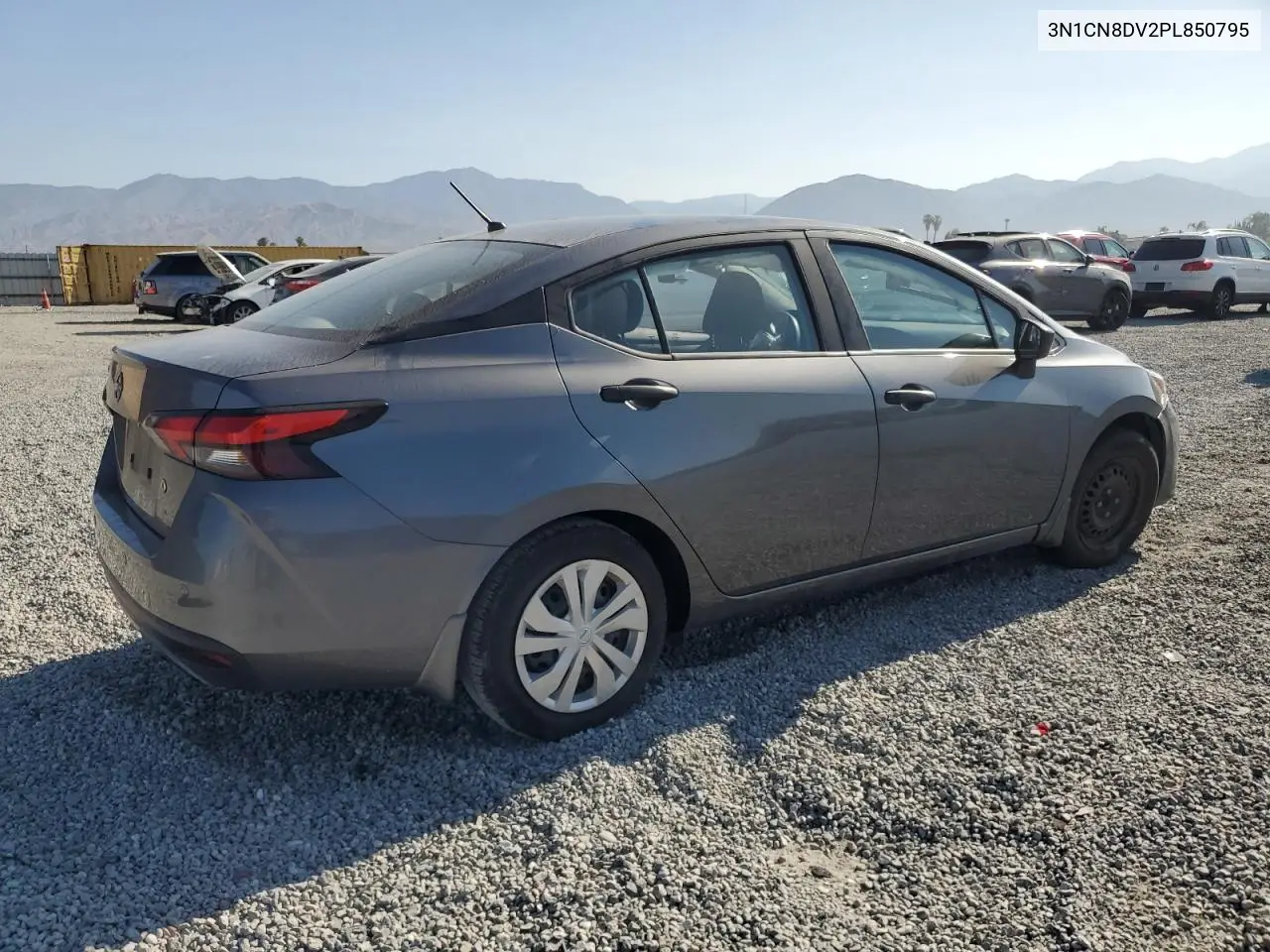 2023 Nissan Versa S VIN: 3N1CN8DV2PL850795 Lot: 62505595