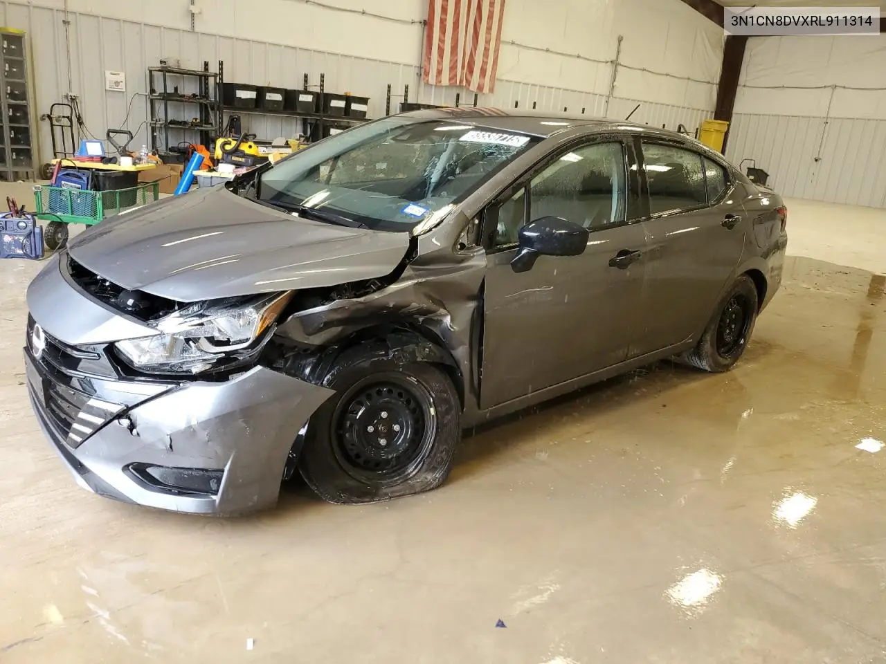 2024 Nissan Versa S VIN: 3N1CN8DVXRL911314 Lot: 55536715