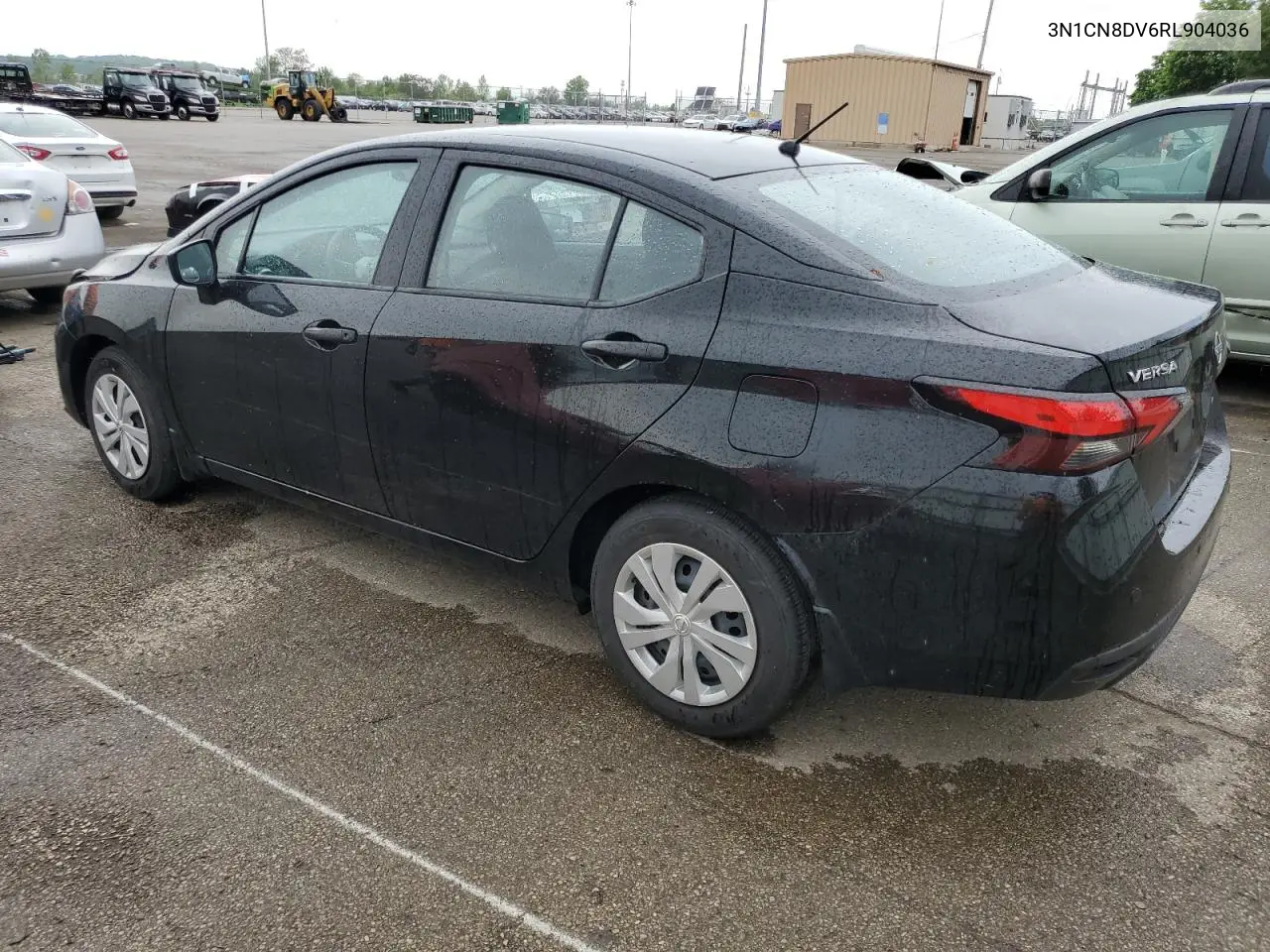 2024 Nissan Versa S VIN: 3N1CN8DV6RL904036 Lot: 57171745
