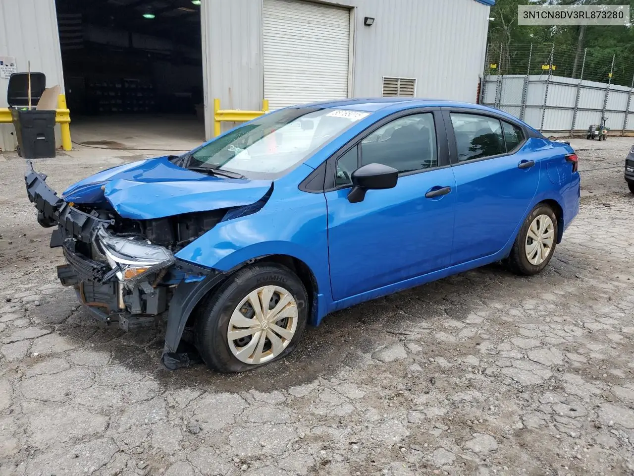 2024 Nissan Versa S VIN: 3N1CN8DV3RL873280 Lot: 58765015