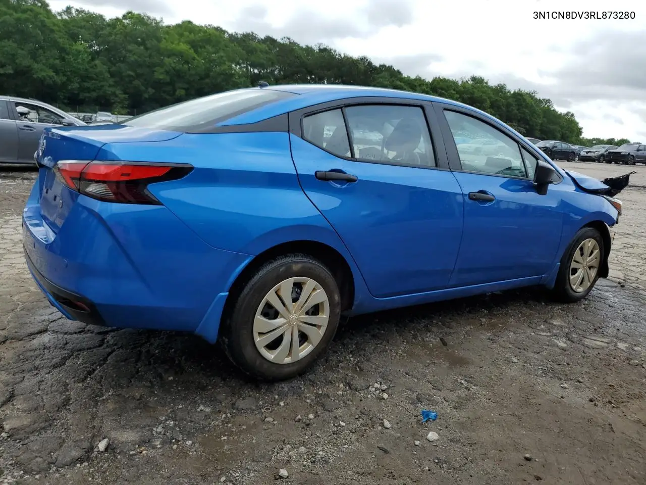 2024 Nissan Versa S VIN: 3N1CN8DV3RL873280 Lot: 58765015