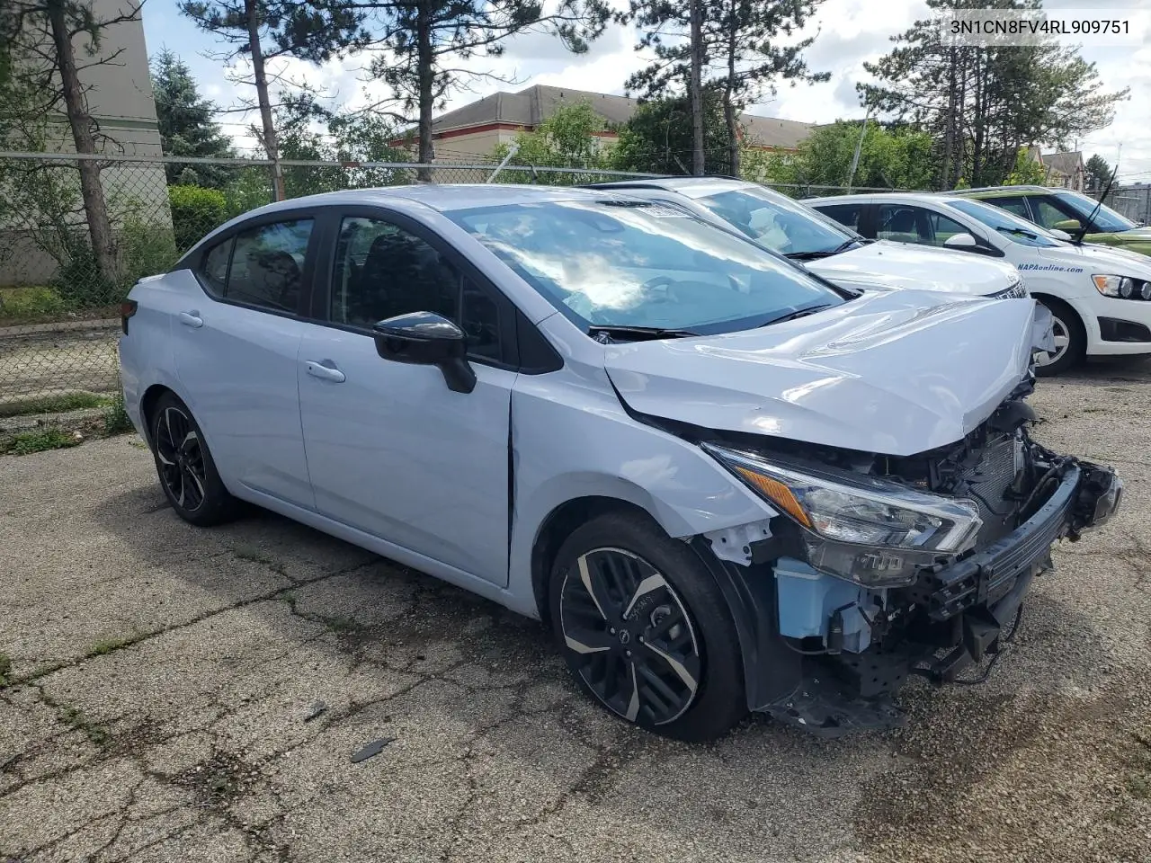 2024 Nissan Versa Sr VIN: 3N1CN8FV4RL909751 Lot: 62501125