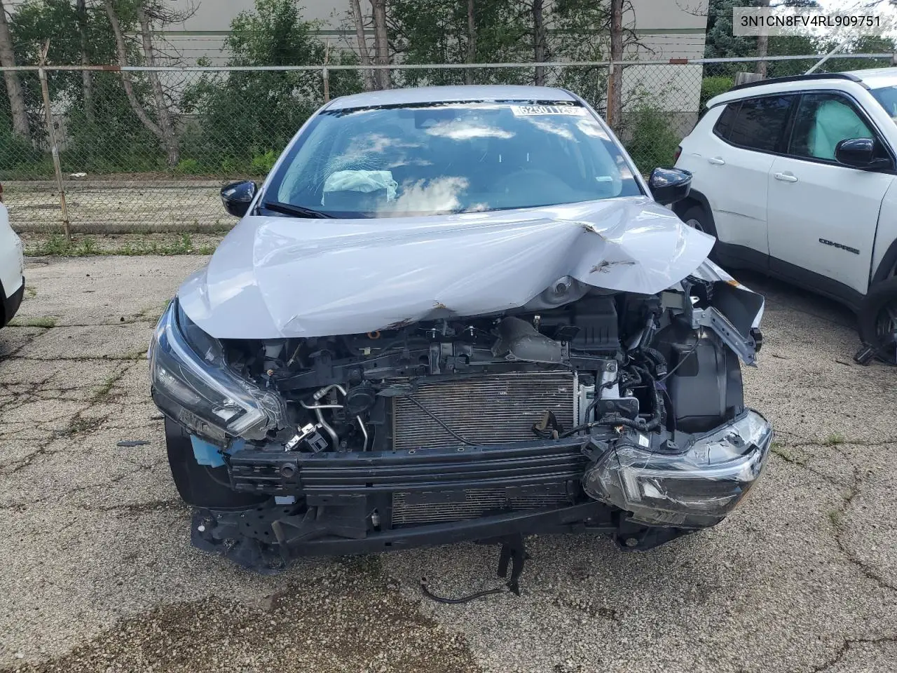 2024 Nissan Versa Sr VIN: 3N1CN8FV4RL909751 Lot: 62501125