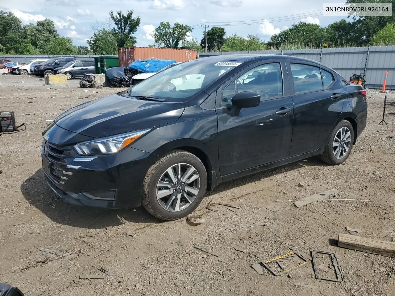 2024 Nissan Versa S VIN: 3N1CN8DV5RL924164 Lot: 63088585