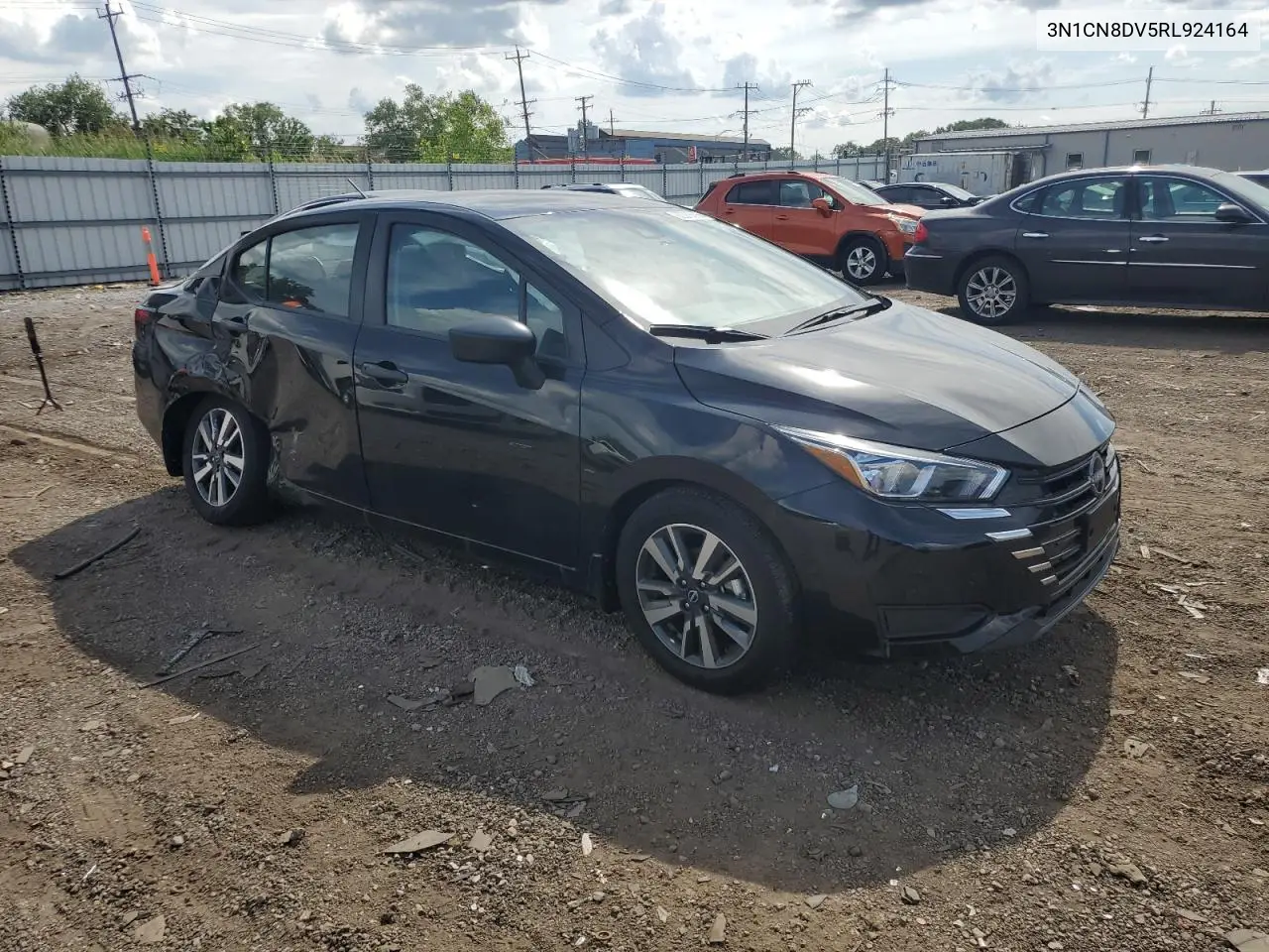 2024 Nissan Versa S VIN: 3N1CN8DV5RL924164 Lot: 63088585
