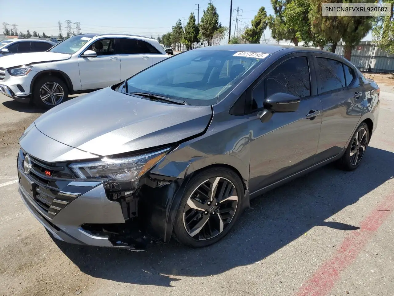 2024 Nissan Versa Sr VIN: 3N1CN8FVXRL920687 Lot: 63278795