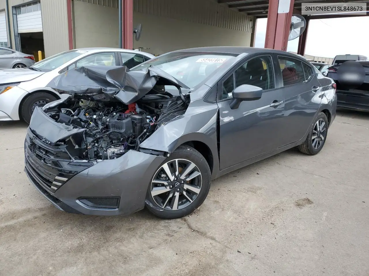 2025 Nissan Versa Sv VIN: 3N1CN8EV1SL848673 Lot: 55423915