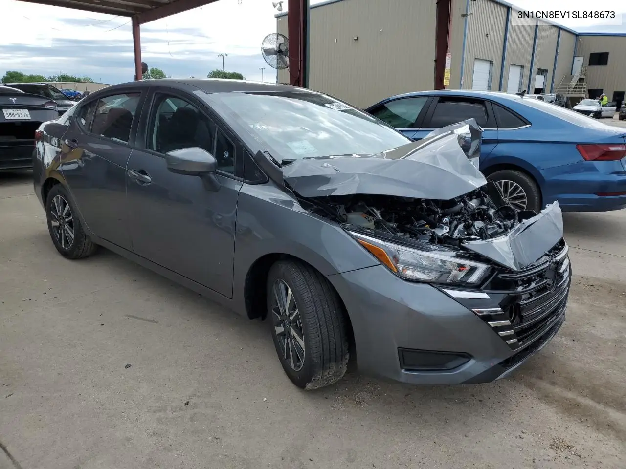 2025 Nissan Versa Sv VIN: 3N1CN8EV1SL848673 Lot: 55423915