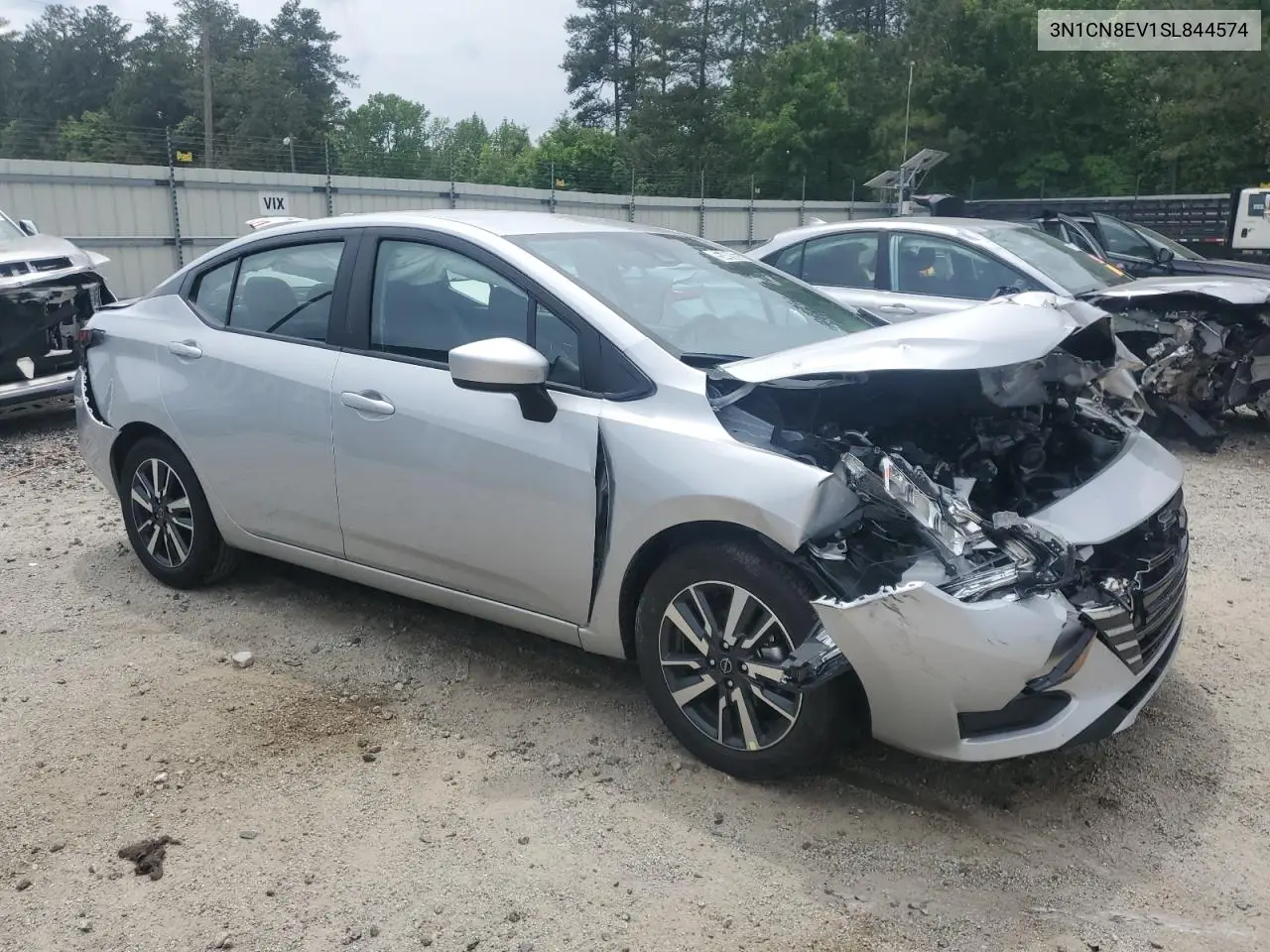 2025 Nissan Versa Sv VIN: 3N1CN8EV1SL844574 Lot: 55489835