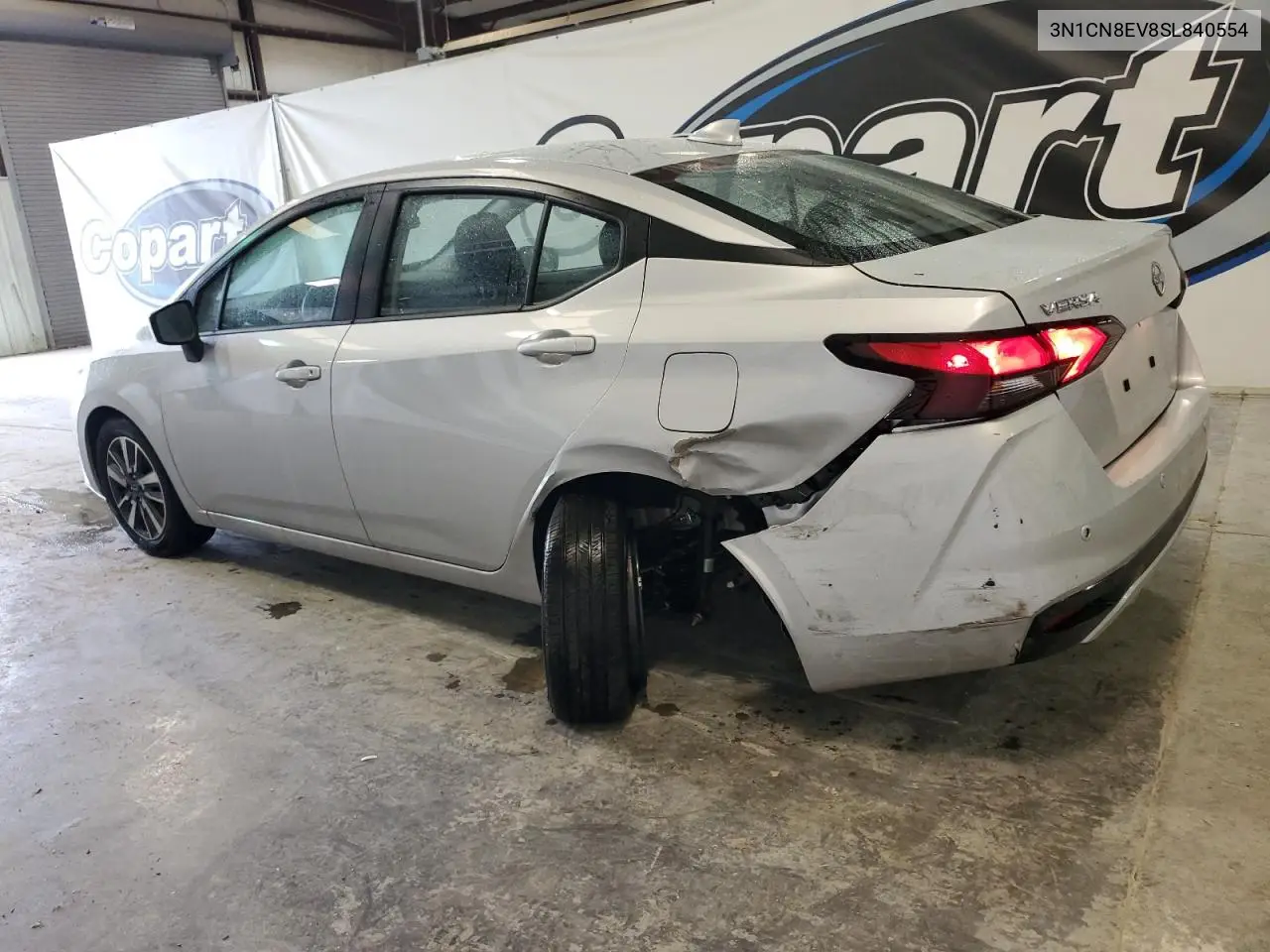 2025 Nissan Versa Sv VIN: 3N1CN8EV8SL840554 Lot: 56436885