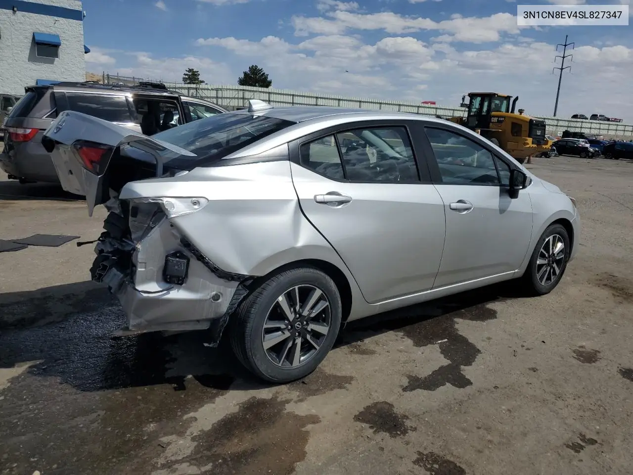 2025 Nissan Versa Sv VIN: 3N1CN8EV4SL827347 Lot: 56669825