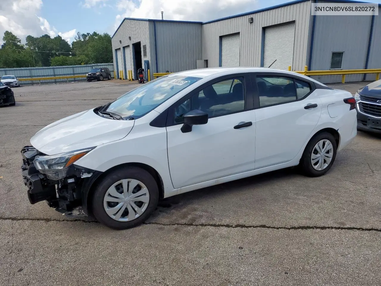 2025 Nissan Versa S VIN: 3N1CN8DV6SL820272 Lot: 61079395