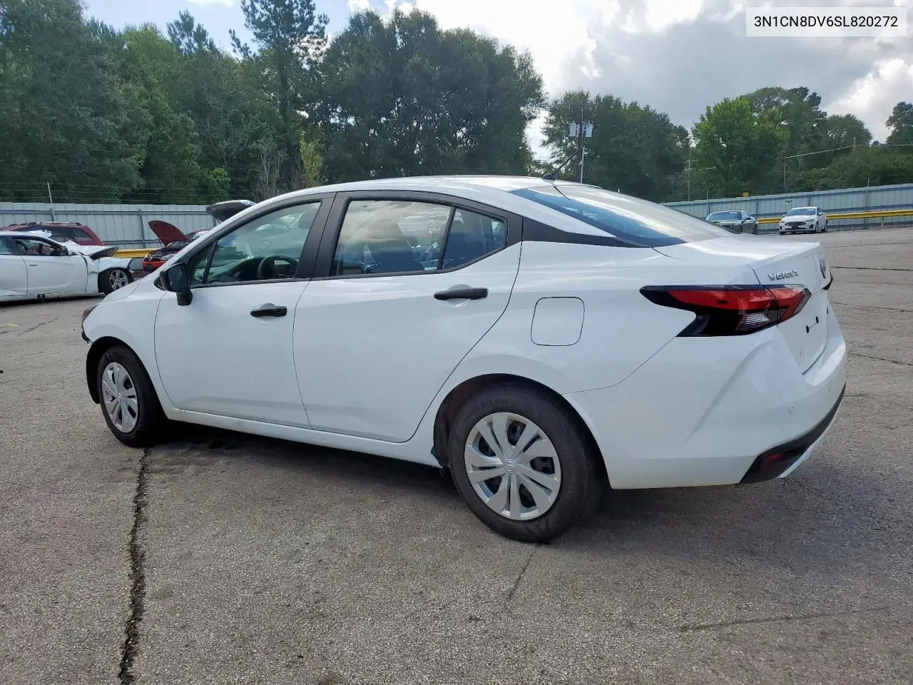 2025 Nissan Versa S VIN: 3N1CN8DV6SL820272 Lot: 61079395