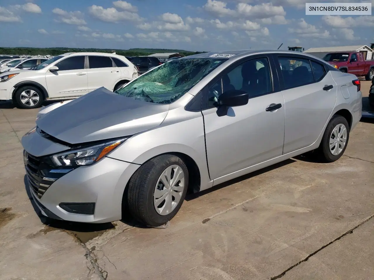 2025 Nissan Versa S VIN: 3N1CN8DV7SL834536 Lot: 61825875