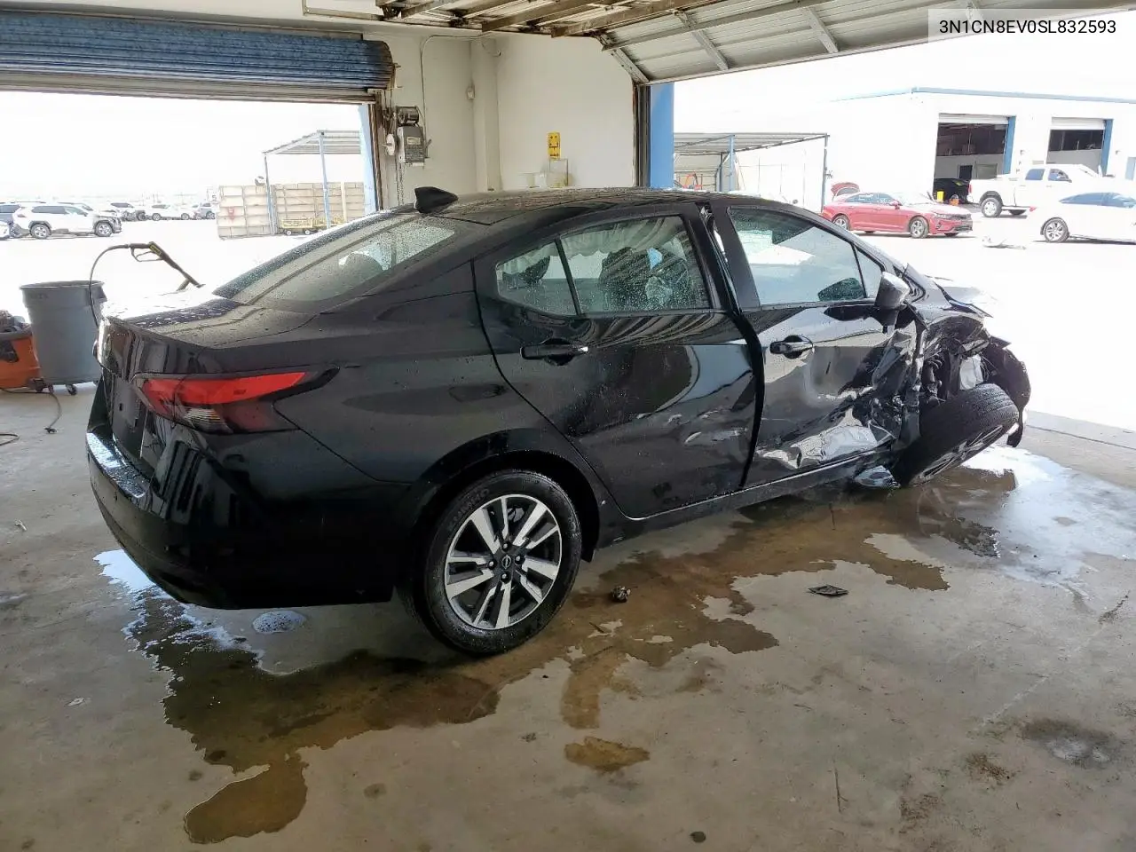 2025 Nissan Versa Sv VIN: 3N1CN8EV0SL832593 Lot: 62520135