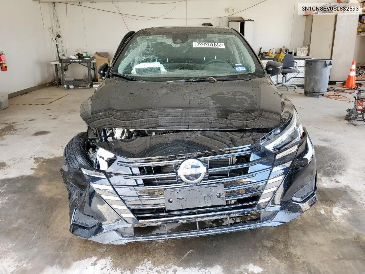 2025 Nissan Versa Sv VIN: 3N1CN8EV0SL832593 Lot: 62520135