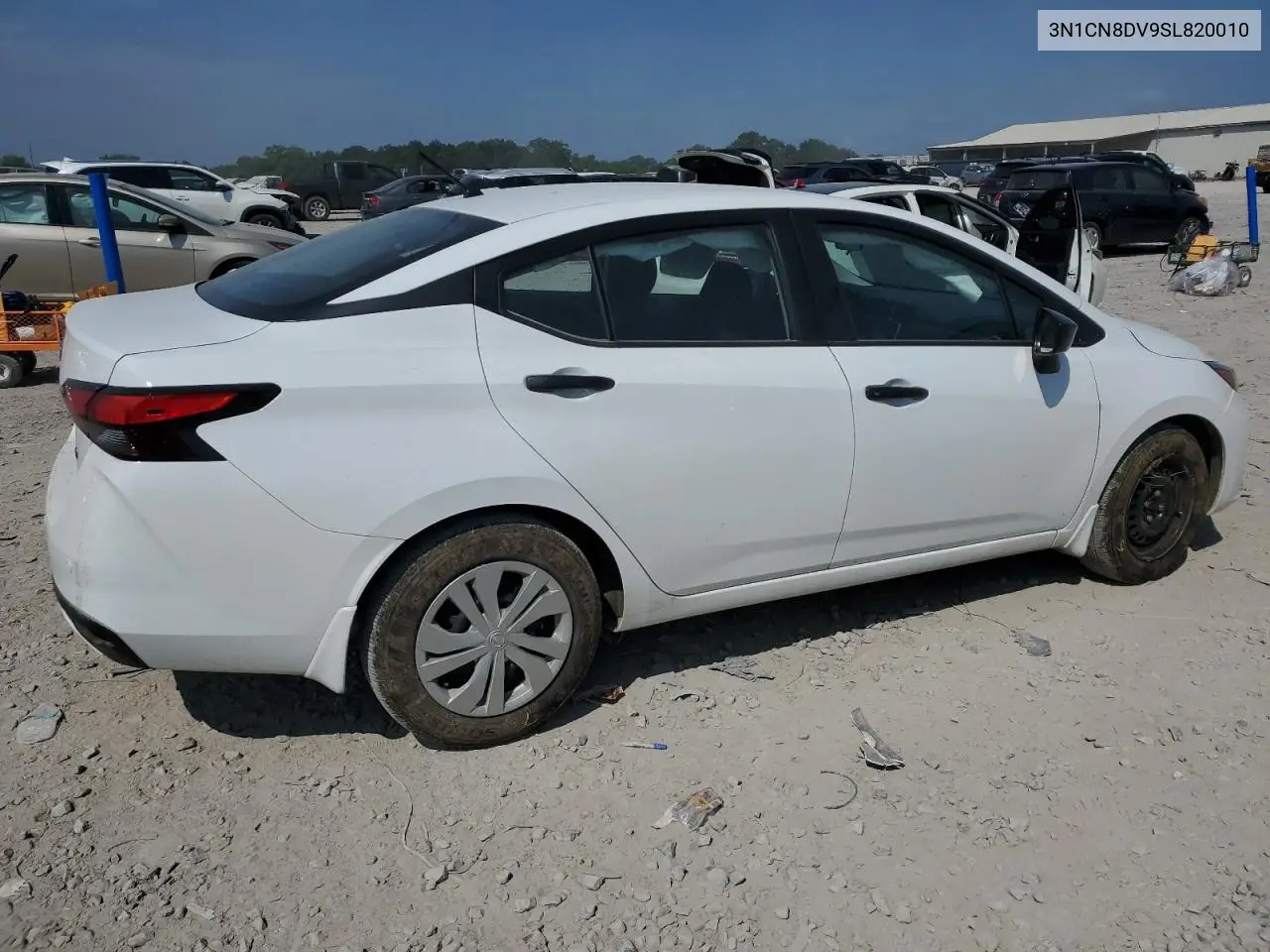 2025 Nissan Versa S VIN: 3N1CN8DV9SL820010 Lot: 62690075