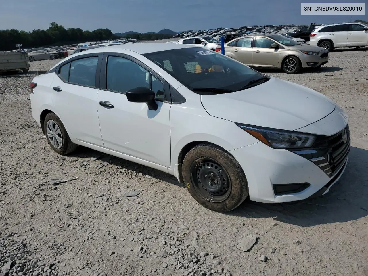 2025 Nissan Versa S VIN: 3N1CN8DV9SL820010 Lot: 62690075