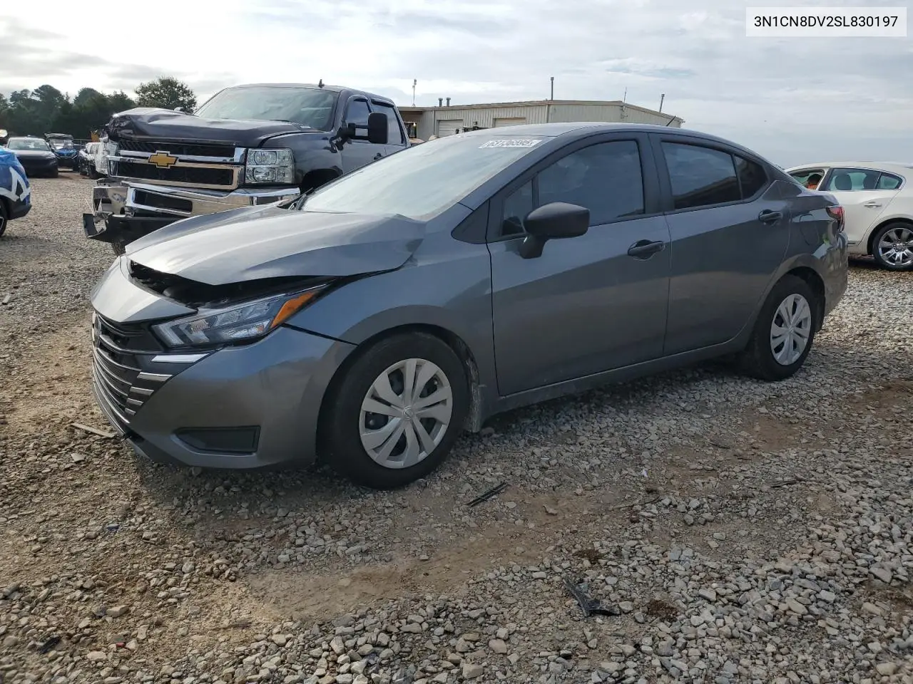 2025 Nissan Versa S VIN: 3N1CN8DV2SL830197 Lot: 63136595