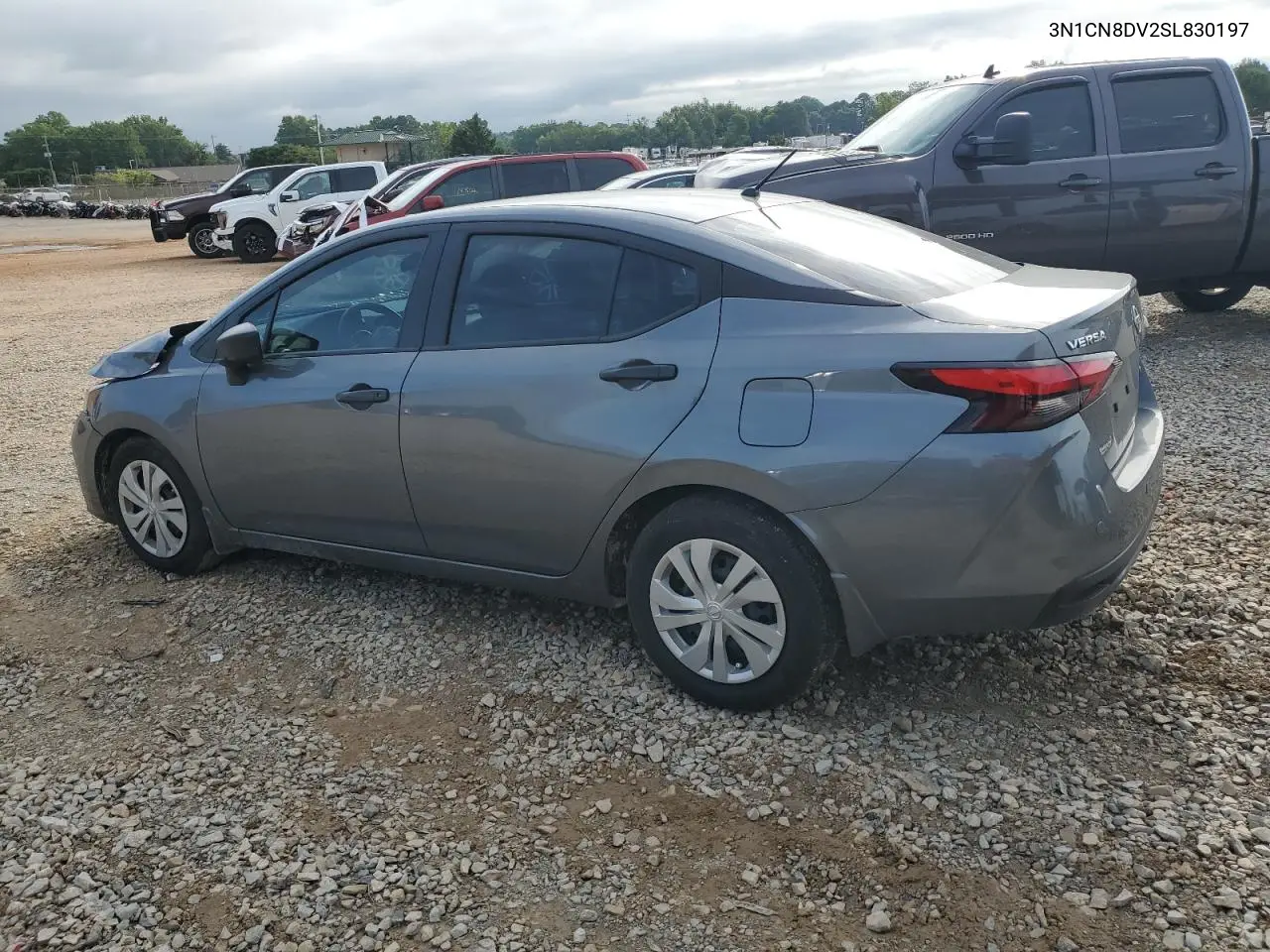 2025 Nissan Versa S VIN: 3N1CN8DV2SL830197 Lot: 63136595