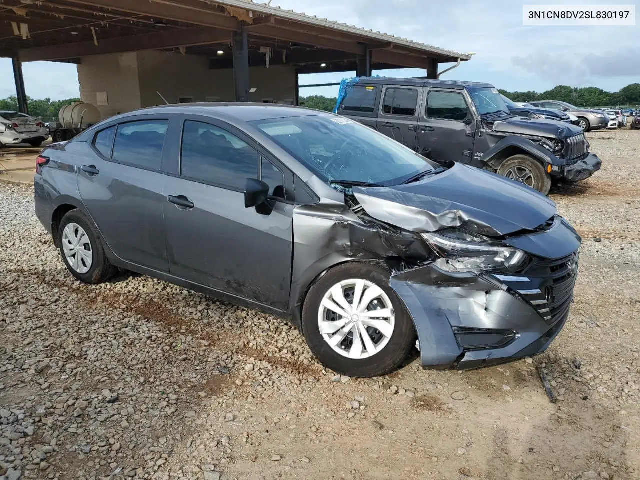 2025 Nissan Versa S VIN: 3N1CN8DV2SL830197 Lot: 63136595