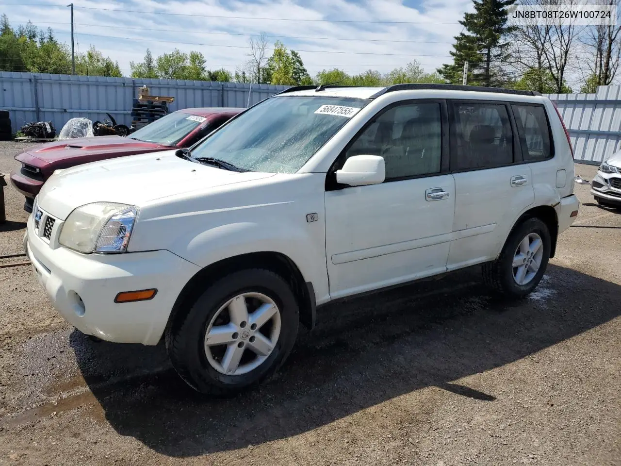 2006 Nissan X-Trail Xe VIN: JN8BT08T26W100724 Lot: 56847555